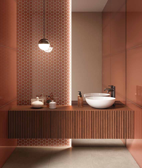 Eternum Glass Coral Lux керамогранит Italon 80x160