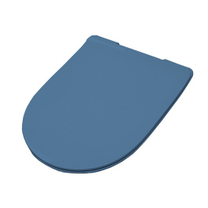 Крышка с сиденьем ARTCERAM, FILE 2.0, Slim для унитаза, soft-close, цвет blu avio, FLA014 38