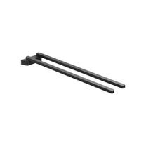 Поворотный держатель для полотенец Ravak 10° black, TD 340.20, черный, X07P564