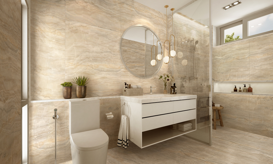 Оникс Бежевый LLR Легкое лаппатирование 60x120