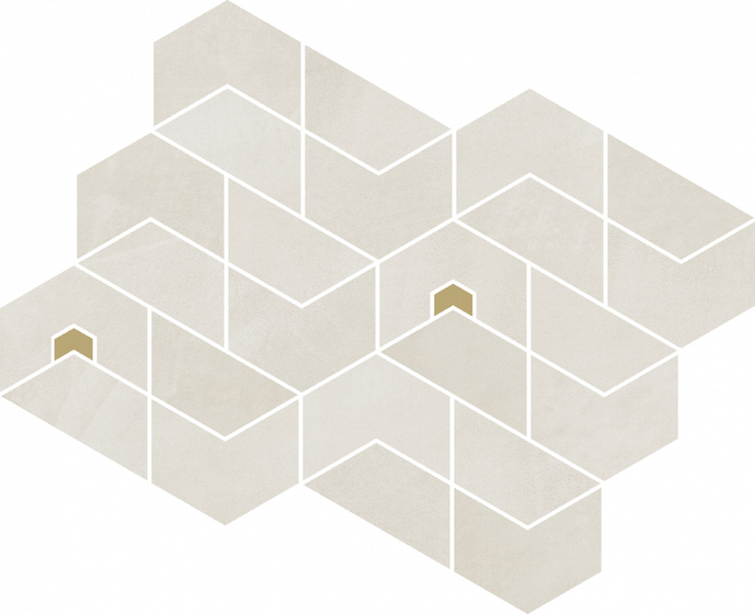 Continuum Polarl Mosaico Jewel 31.1*38.2 мозаика Italon