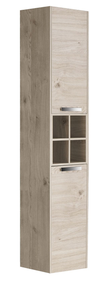 Пенал Roca Lago 165 см, с бельевой корзиной, светлый дуб 7857297444