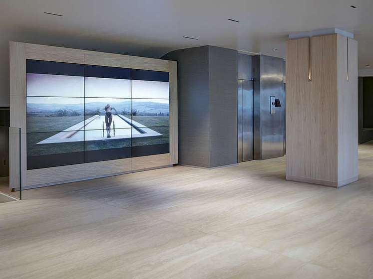 Travertino Navona Bocciardato 5.6 керамогранит LaminamRus 100х300