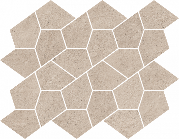 Eternum Cream Mosaico Kaleido 35,6х27,6 мозайка Italon