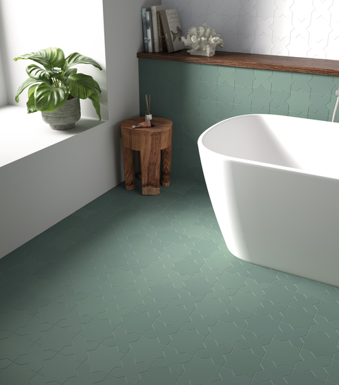 Porto Star Pickle Green керамогранит Equipe 16,8х16,8