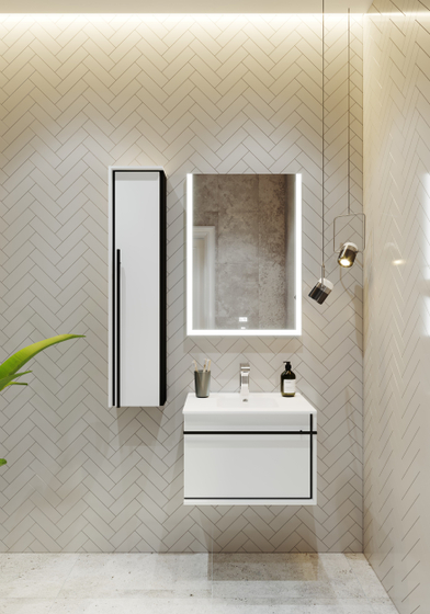 Зеркало Roca Aneto 60х85 см, LED подсветка, подогрев, сенсор, диммер, 7812362000