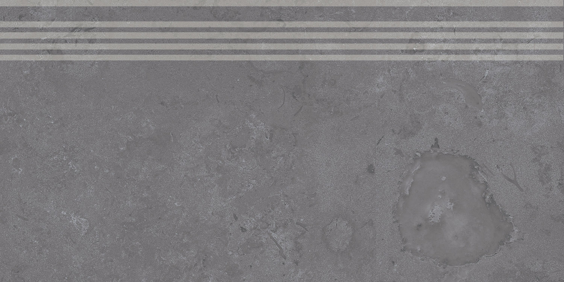 DD205120R/GR Ступень Про лаймстоун серый темный натуральный обрезной Kerama Marazzi 30x60
