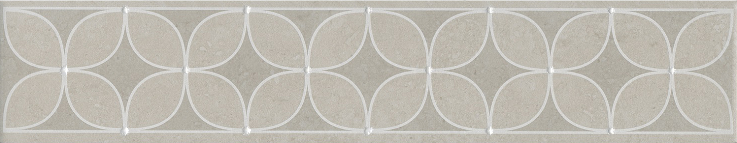 AZ/A012/SG1712 Бордюр Туф бежевый светлый матовый Kerama Marazzi 40,2х7,7