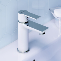 Смеситель для раковины Damixa Origin Elegance, белый, 840210000