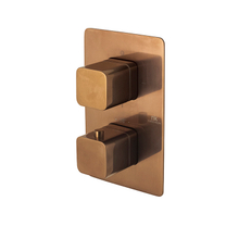 100281098 Noken Lounge Наружная часть термостатического смесителя, брашированная медь