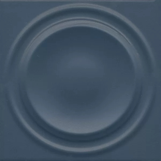 OBE004 Декор Аква Альта 2 синий матовый структура Kerama Marazzi 20x20