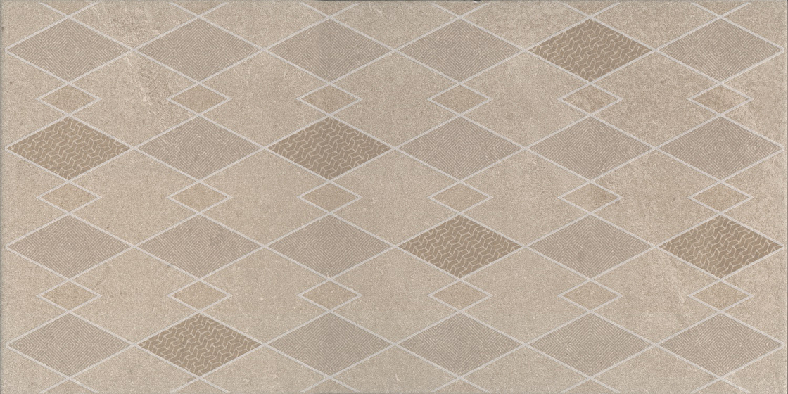 AZ/B014/11258R Декор Про Матрикс бежевый  матовый обрезной Kerama Marazzi 30x60