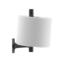 Держательтуалетной бумаги Starck T, черный, 0099394600