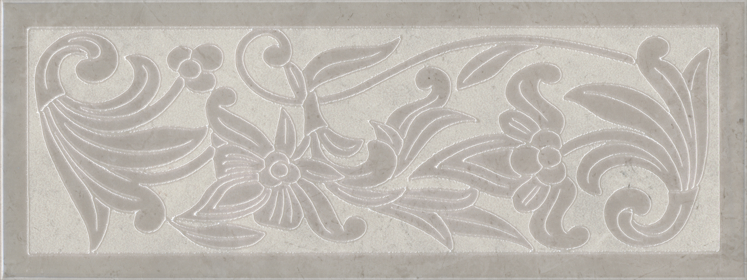 HGD/B505/15145 Декор Монсанту 4 серый светлый Kerama Marazzi 15x40