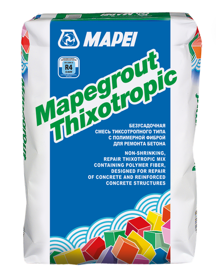 Mapegrout Thixotropic, Ремсостав для бетона, 25 кг