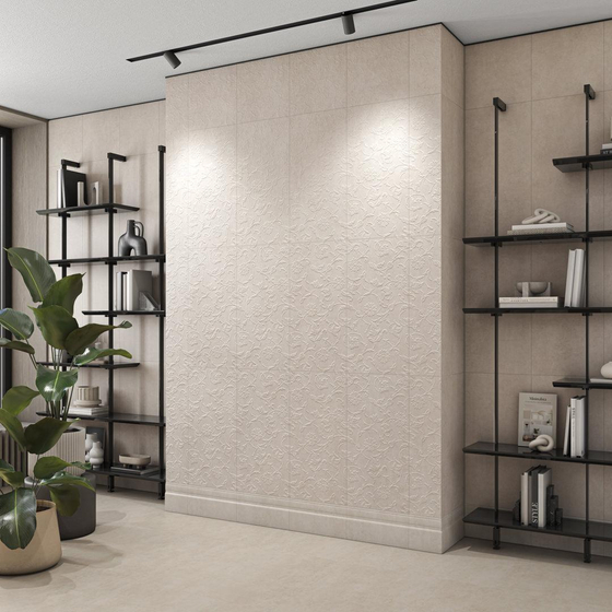 48015R Догана бежевый светлый матовый структура обрезной Kerama Marazzi 40x80
