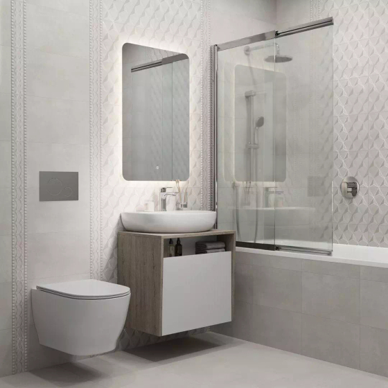 SG173900N Корредо серый светлый матовый Kerama Marazzi 40.2x40.2