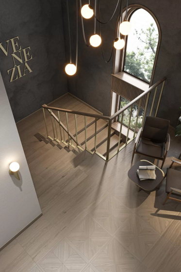 SG644120R  Альберони декор коричневый матовый обрезной Kerama Marazzi 60x60