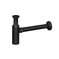 100318454 Noken Round Сифон бутылочный для раковины, черный