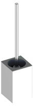 19064 010101 Keuco Edition 90 Ёрш туалетный в комплекте с черной пластиковой колбой