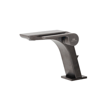 100272278 Noken Oxo Смеситель для раковины с донным клапаном, матовый титан