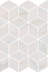 T017/14003 Греппи белый мозаичный Kerama Marazzi 45х37,5