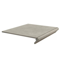 KM4040G0011NGTF Ступень фронтальная Хадду серый светлый матовый Kerama Marazzi 40,2х34