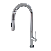 100123480 Noken Urban Stick Смеситель для кухни c выдвижным душем, хром