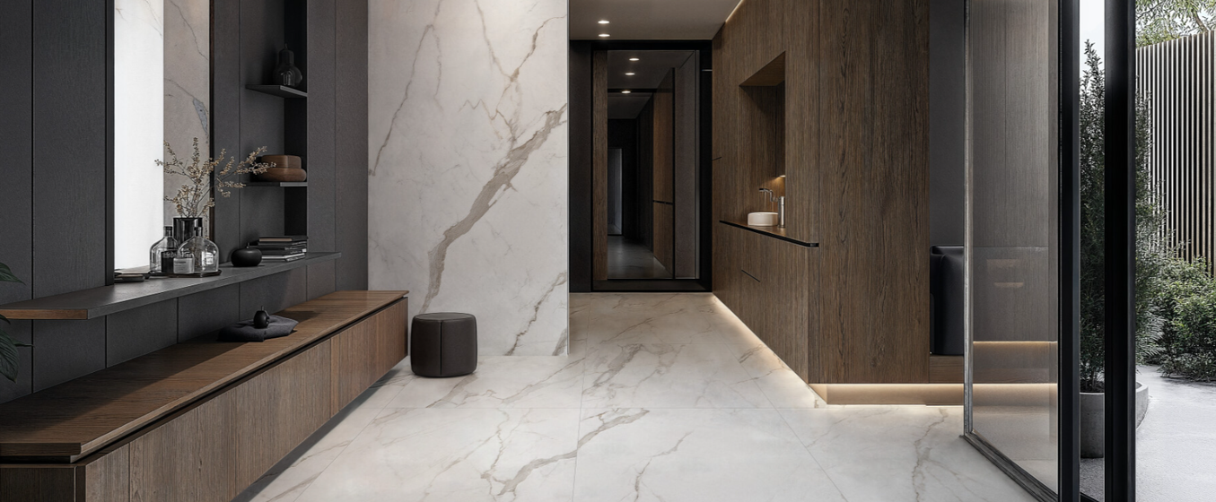 Lumiere White SP керамогранит Museum 100х180