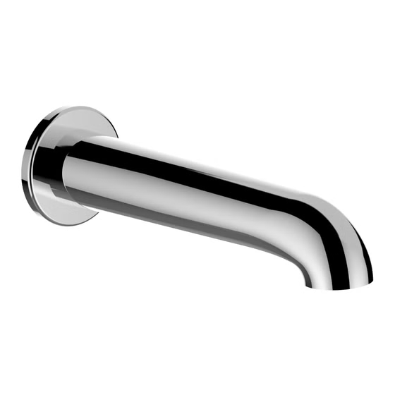 Излив для ванны Laufen Val, 175 мм, хром 3.7138.0.004.060.1