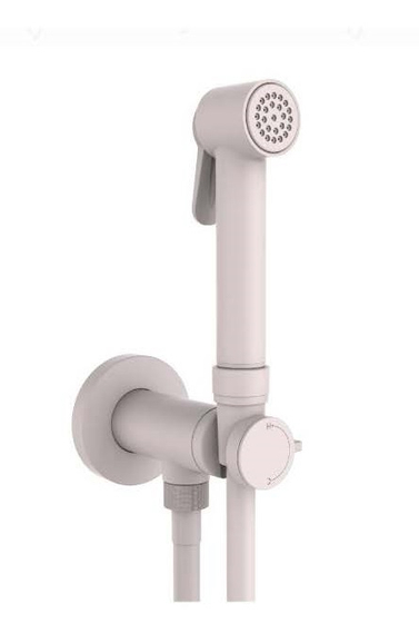 Гигиенический набор Paloma Brass, Белый, E37007B.045 прогрессивный смеситель, лейка, шланг 125 см