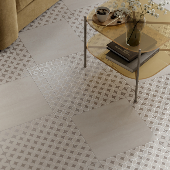 AZ/A011/SG1712 Декор Туф бежевый светлый матовый Kerama Marazzi 40.2x40.2
