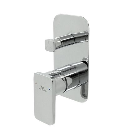 100140129 Noken Forma Наружняя часть встроенного смесителя для ванны/душа, хром