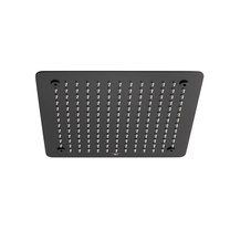 100308049 Noken Square Верхний душ встраиваемый в потолок, 30x30 см, чёрный