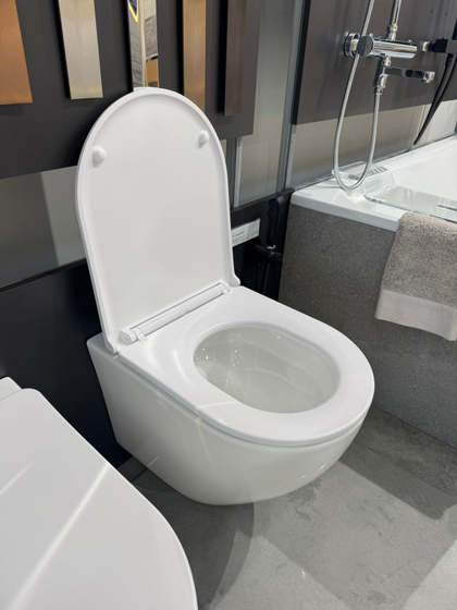 Унитаз подвесной Aquore Genova (49х36х37) белый, торнадо смыв 01411