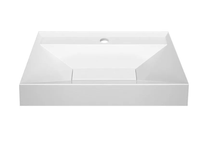 Умывальник Триумф 700 с отверстием под смеситель708 х 455 х 155 искусственный мрамор