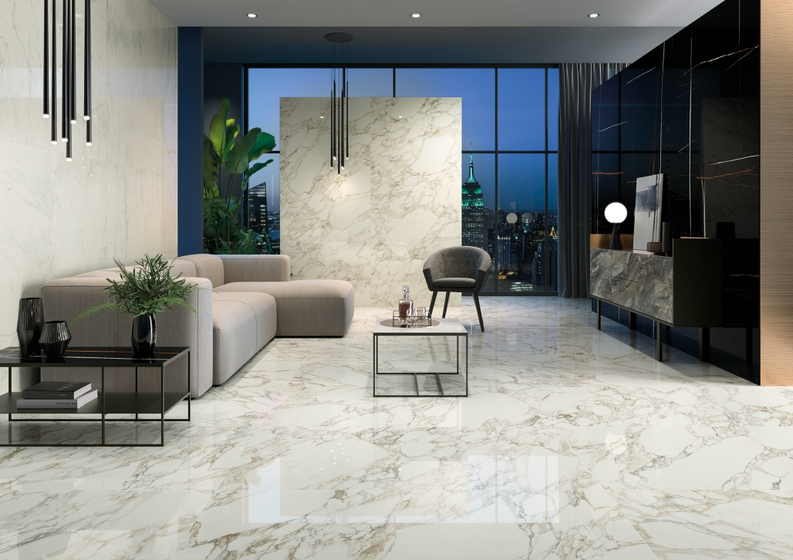 Charme Deluxe Arabescato White Cerato керамогранит Italon 60x120