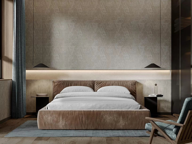 KM7405 Обои виниловые Коллаж мотив, серый KERAMA MARAZZI