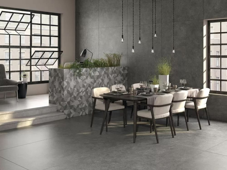 DL590100R Фондамента  серый  обрезной Kerama Marazzi 119.5x238.5