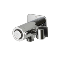 100243874 Noken Touch&Feel Держатель ручного душа с подводом воды с запорной кнопкой, хром