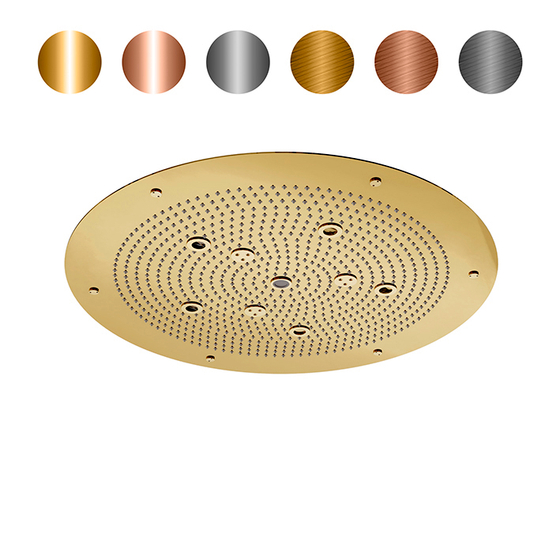 700034504 Noken Seasons Верхний душ встраиваемый d=650, отделки PVD