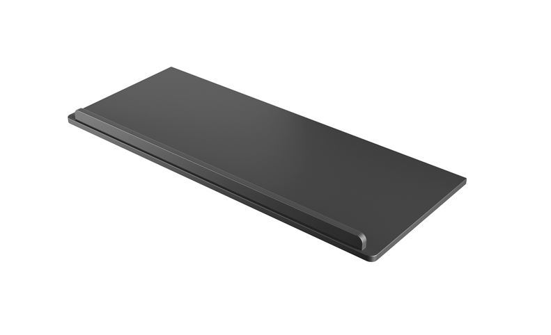 100360515 Noken Oxo полочка для душа (300х125) черная