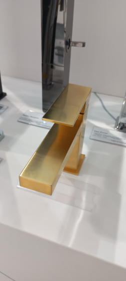 Смеситель Remer, матовое золото QD11BG