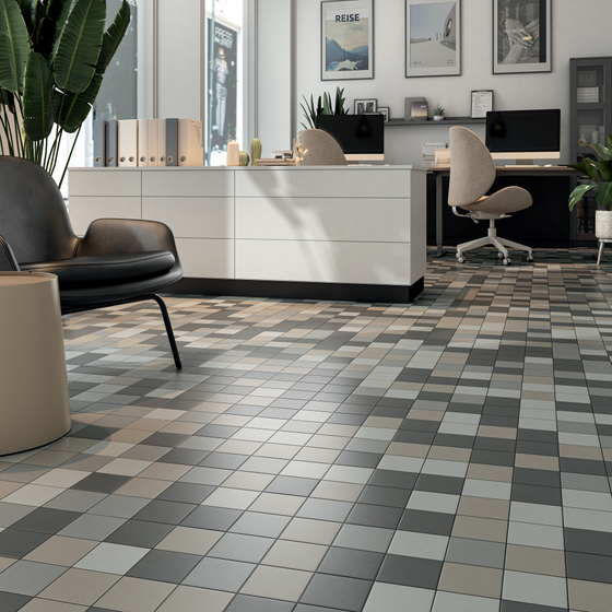 1331 Агуста серый темный натуральный из 12 частей Kerama Marazzi 9,8х9,8