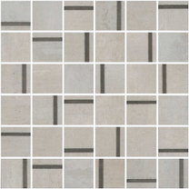 MM13130 Декор Гварди 1 мозаичный сер. светлый мат. обрезной Kerama Marazzi 30x30