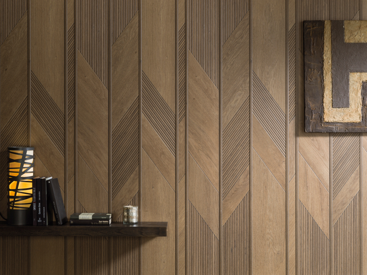 Arrow 3D Roble плитка Porcelanosa 59.6x150