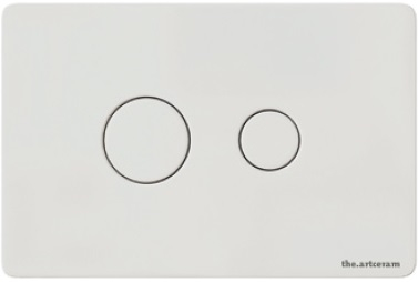 703.000.05 Смывная клавиша File, Artceram, белая