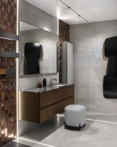 Комплект мебели Gamadecor Last 158 см Roble Bronce/Arabescato Orobico