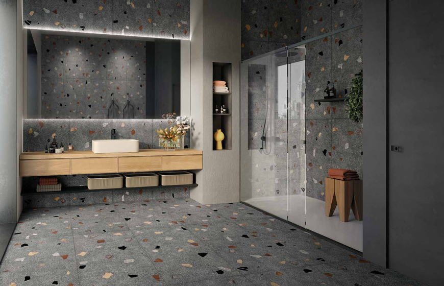 Палладио Блэк керамогранит Coliseumgres 60x120