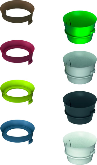 9820337 TECE Набор ограничительных колец для регулирования скорости смыва клапана TECE